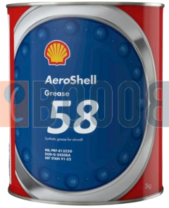 SHELL AEROSHELL GREASE 58 FLACONE DA 3/KG