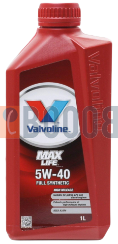 VALVOLINE MAXLIFE 5W40 FLACONE DA 1/LT