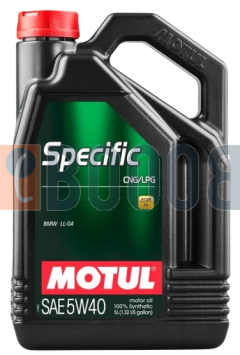 MOTUL LPG/CNG 5W40 FLACONE DA 4/LT