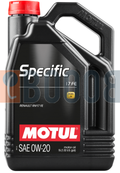 MOTUL SPECIFIC 17 FE 0W20 FLACONE DA 5/LT