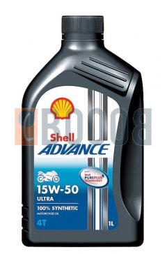 SHELL ADVANCE 4T ULTRA 15W50 FLACONE DA 1/LT