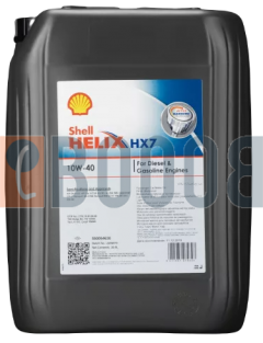 SHELL HELIX HX7 10W40 TANICA DA 20/LT