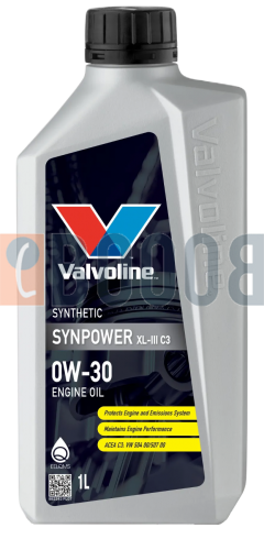 VALVOLINE SYNPOWER XL-III C3 0W30 FLACONE DA 1/LT