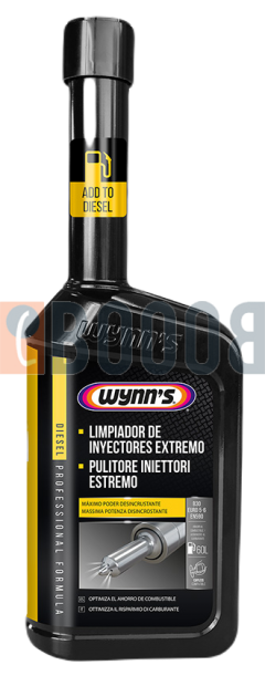 WYNN`S LIMPIADOR DE INYECTORES EXTREMO DIESEL W12295 FLACONE DA 500/ML