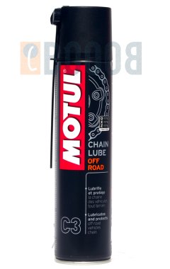 Motul C3 Chain Lube Off Road Spray Bomboletta Da 400 Ml - Lubrificanti Oli