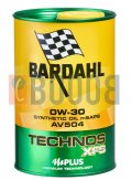 BARDAHL TECHNOS XFS AV504 0W30 LATTINA DA 1/LT