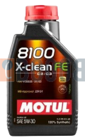 MOTUL 8100 X-CLEAN FE 5W30 FLACONE DA 1/LT